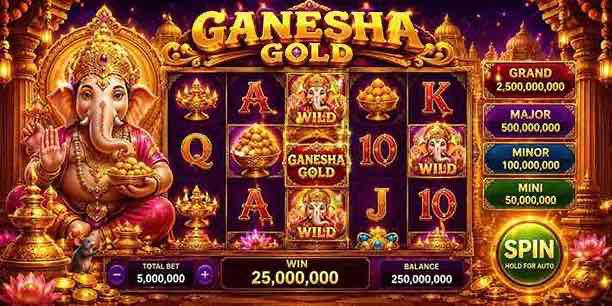 Ganesha Gold 1777BET Play With Ganesha Gold 1777BET Theme